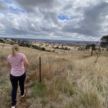 Mt Major - 5km hike 1.15hrs - Shepparton Vic - right next to Tallis Wines